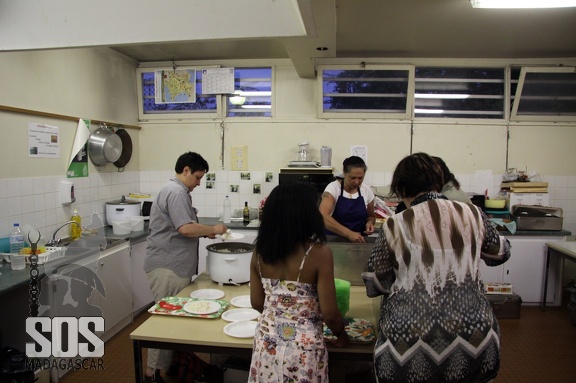 Agitation en cuisine